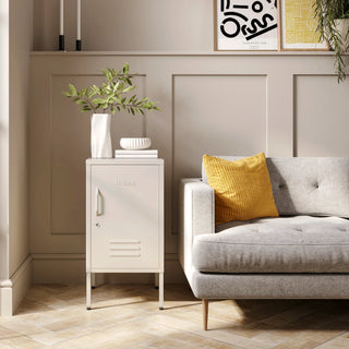 The Camden Cream Bedside Table Locker 