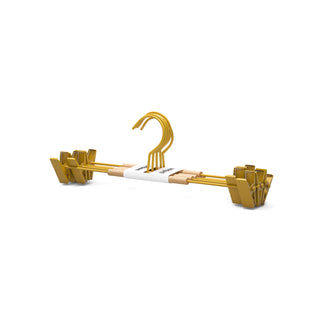 Multi Clip Hanger 5 Pack | Adult Mustard - Urban Lockers