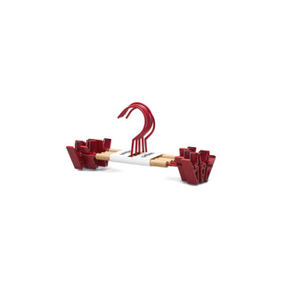 Multi Clip Hanger 5 Pack | Kids Red - Urban Lockers