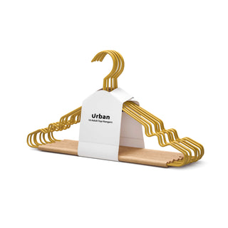 Top Hanger 10 Pack | Adult Mustard - Urban Lockers