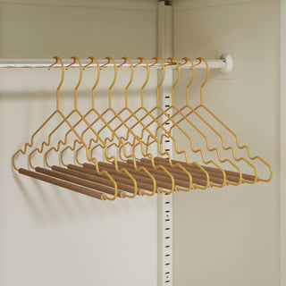 Top Hanger 10 Pack | Adult Mustard - Urban Lockers
