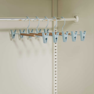 Multi Clip Hanger 5 Pack | Adult Sky Blue - Urban Lockers