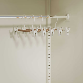 Multi Clip Hanger 5 Pack | Kids Vanilla - Urban Lockers